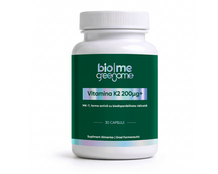 Vitamina K2 (MK-7) 200mcg+, 30 capsule