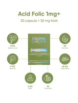 Acid Folic 1mg+, 30 capsule