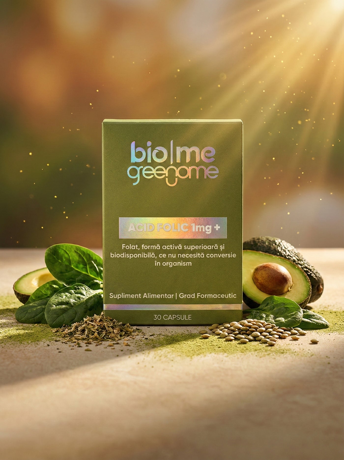 Acid Folic 1mg+, 30 capsule