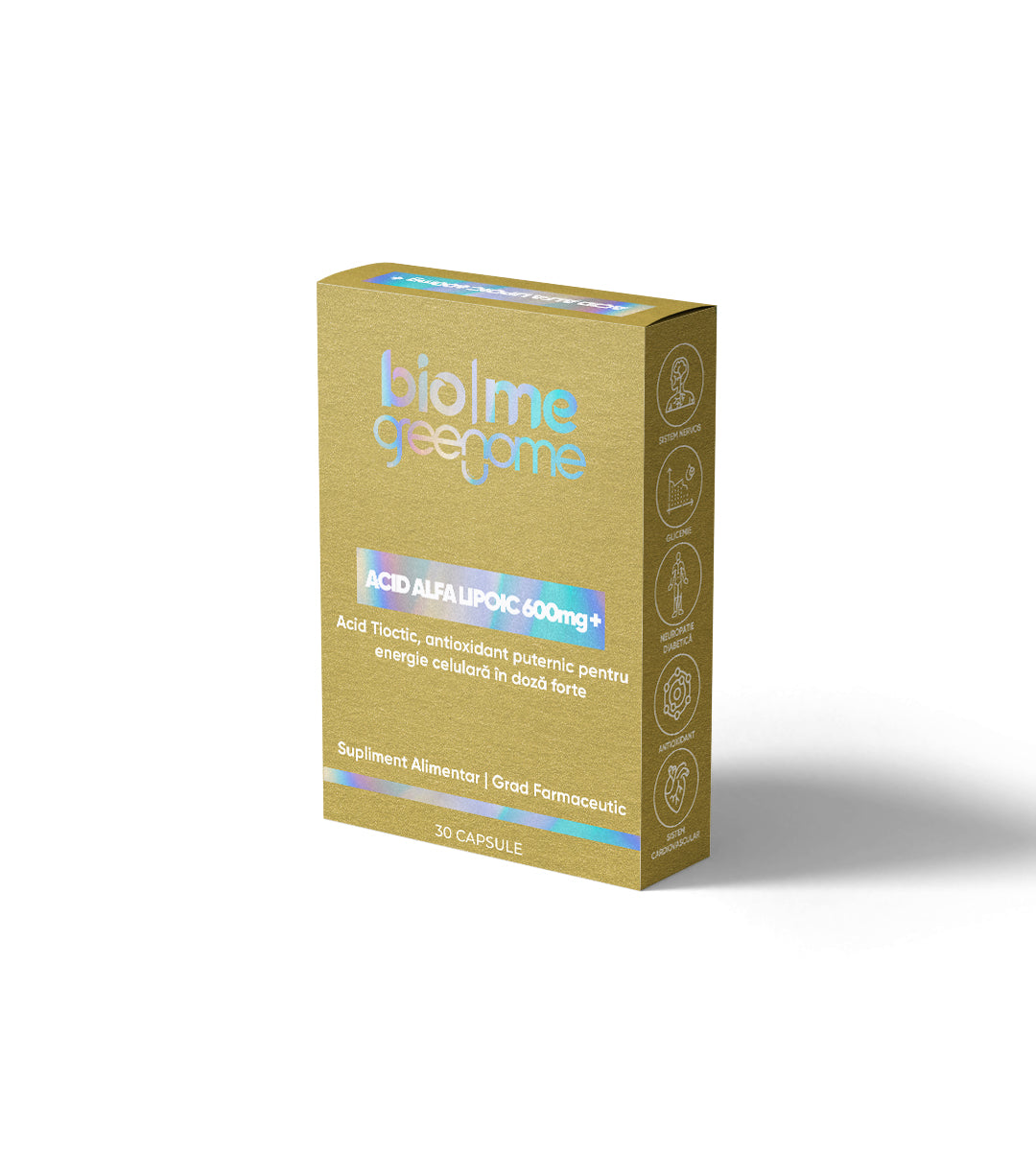 Acid Alfa Lipoic 600mg+, 30 comprimate