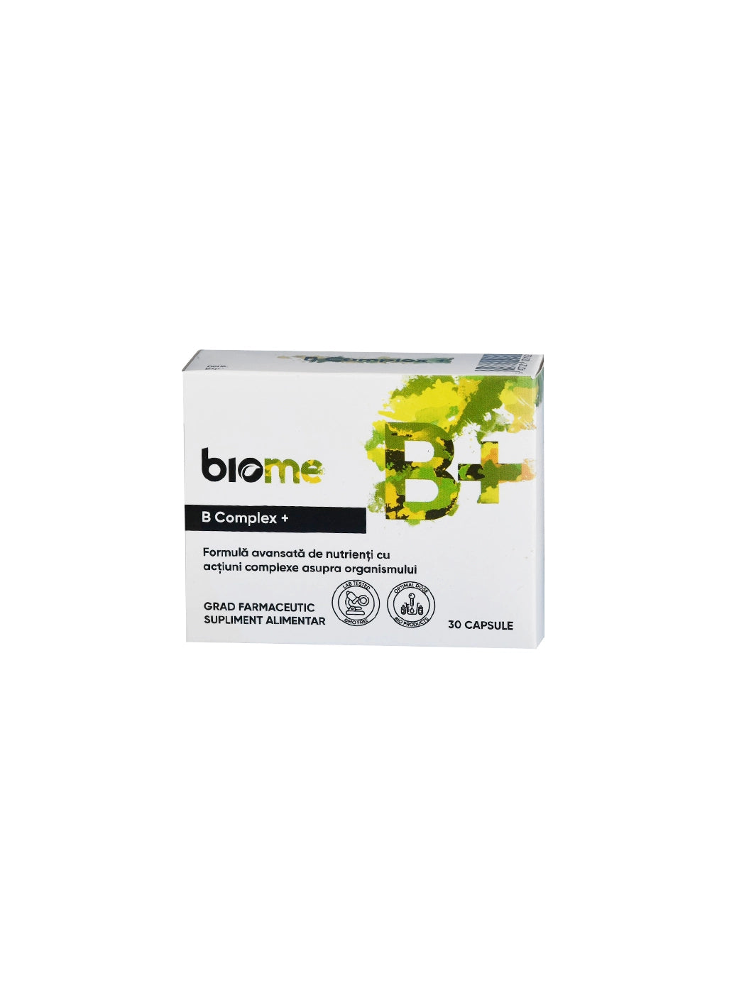 B Complex+, 30 capsule – Biome