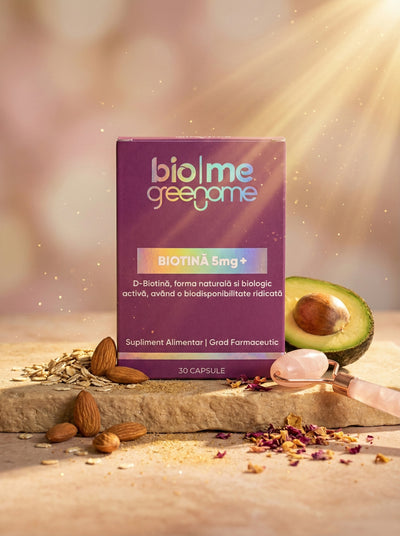 Biotina (D-Biotina) 5mg+, 30 capsule