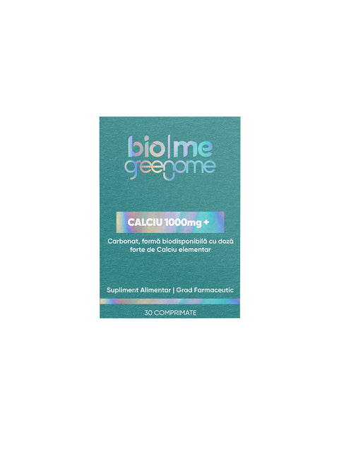 Calciu 1000mg+, 30 comprimate