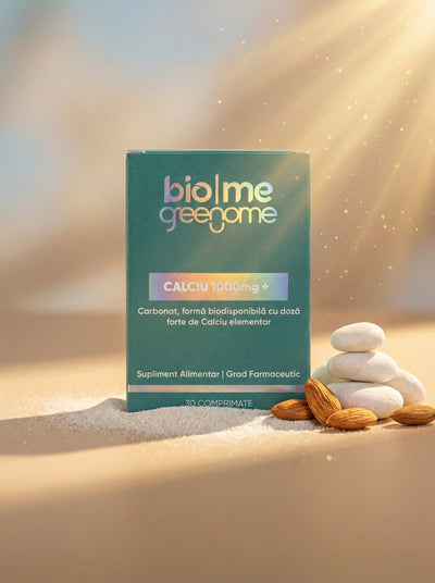 Calciu 1000mg+, 30 comprimate