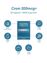 Crom (picolinat) 200μg+, 30 capsule