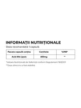 Acid Alfa Lipoic 600mg+, 30 comprimate