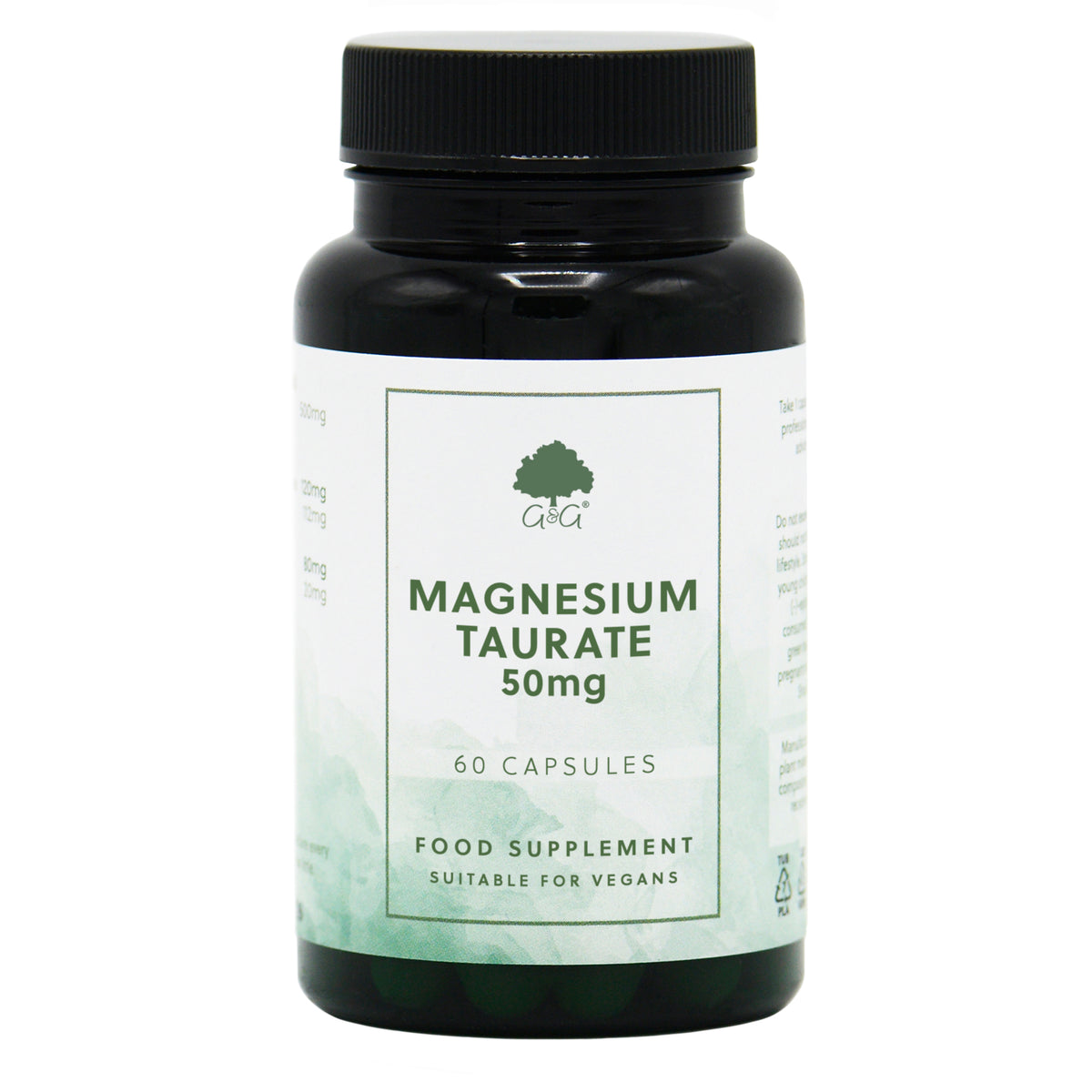 Magneziu (taurat) 50mg - 60 capsule