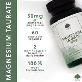 Magneziu (taurat) 50mg - 60 capsule