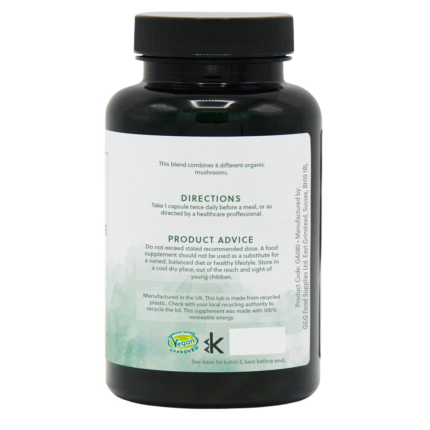 Organic Mushroom Blend - 90 capsule