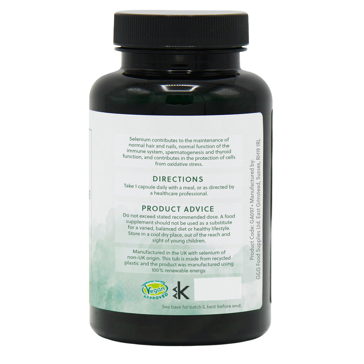 Seleniu (L-Selenometionină) 200μg - 120 capsule