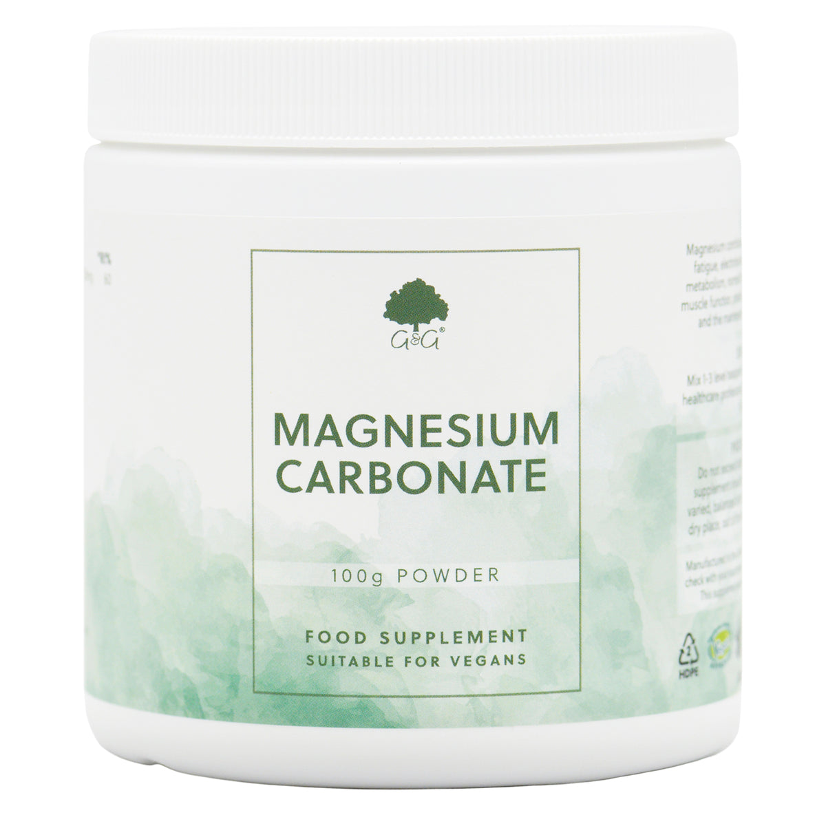Magneziu (Carbonat) - 100g pulbere