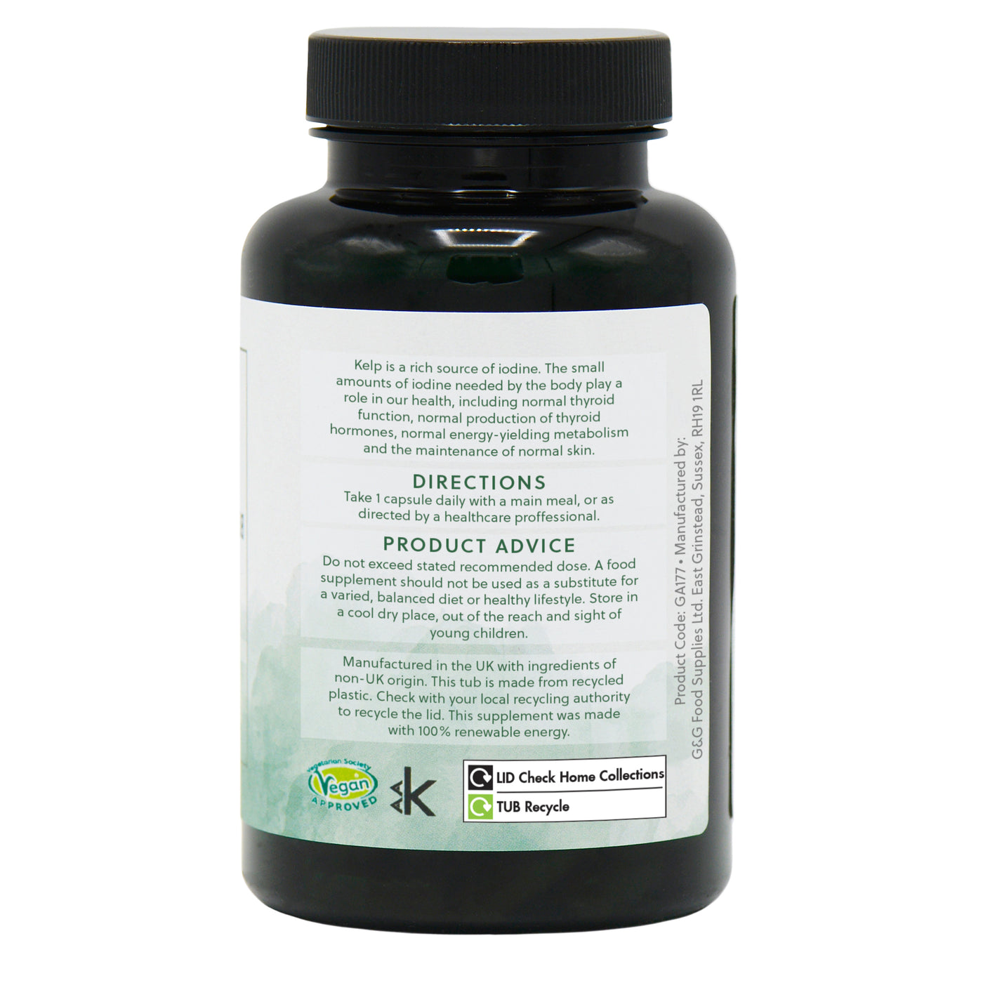Kelp Organic 500mg - 120 capsule