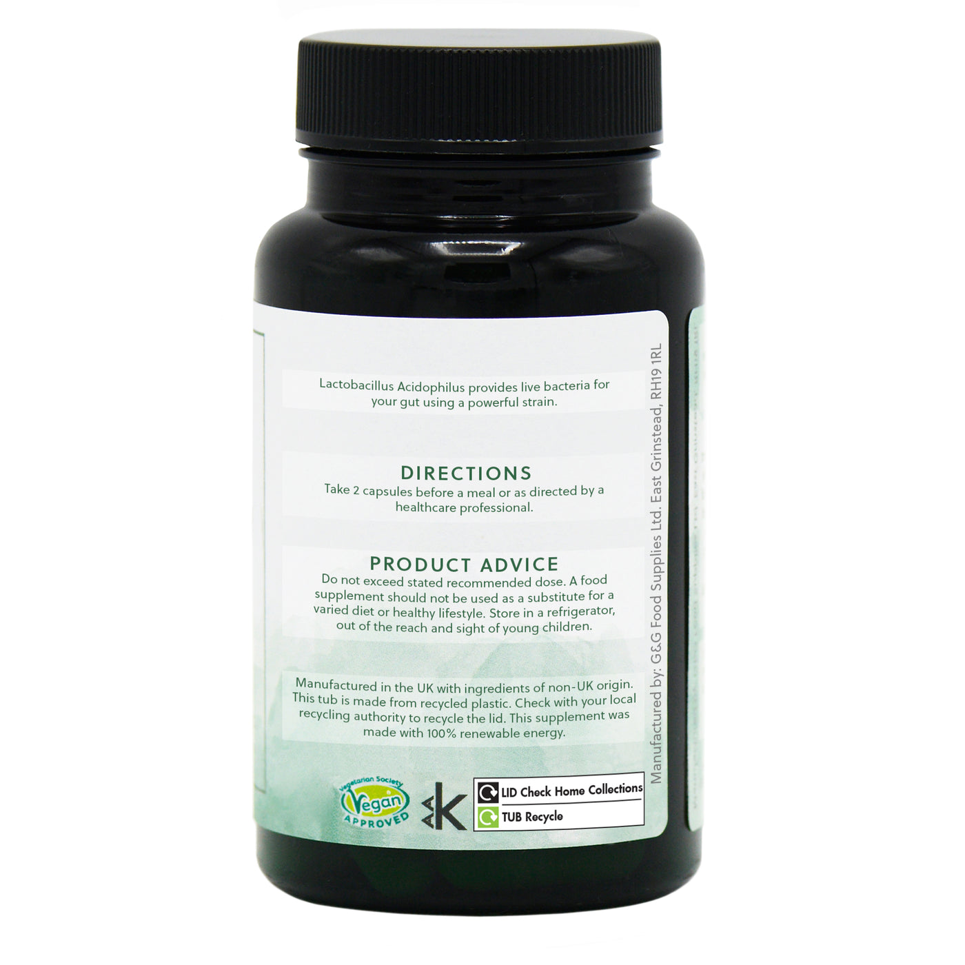 Lactobacillus Acidophilus - 60 capsule