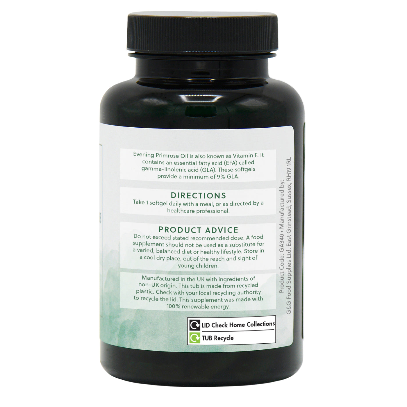 Ulei de Luminița Nopții 500mg - 120 capsule