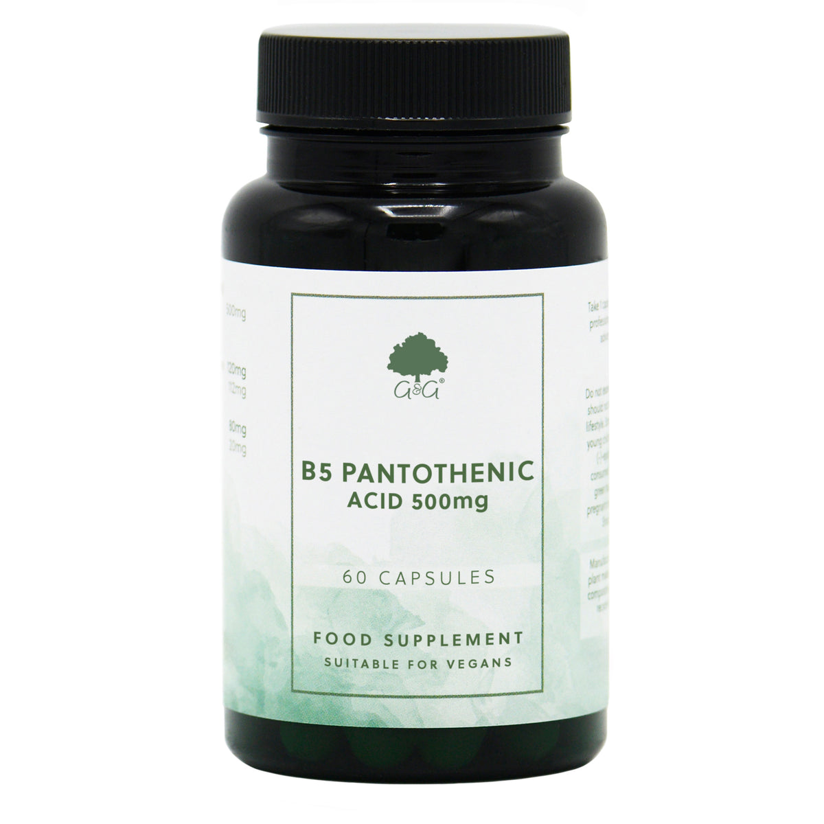 Vitamina B5 (Acid Pantotenic) 500mg - 60 capsule