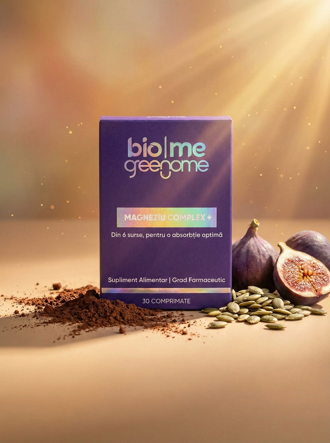 Magneziu Complex+. 30 comprimate