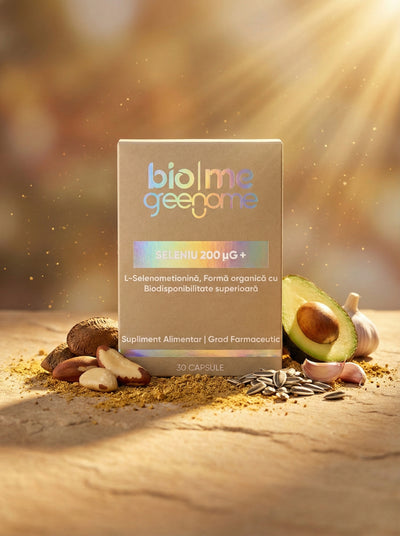 Seleniu (l-selenometionina) 200μg+, 30 capsule