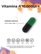 Vitamina A (acetat de retinil) 10.000UI+, 30 capsule