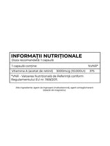 Vitamina A (acetat de retinil) 10.000UI+, 30 capsule