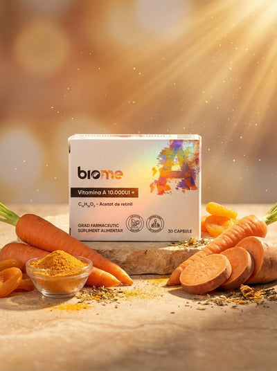 Vitamina A (acetat de retinil) 10.000UI+, 30 capsule