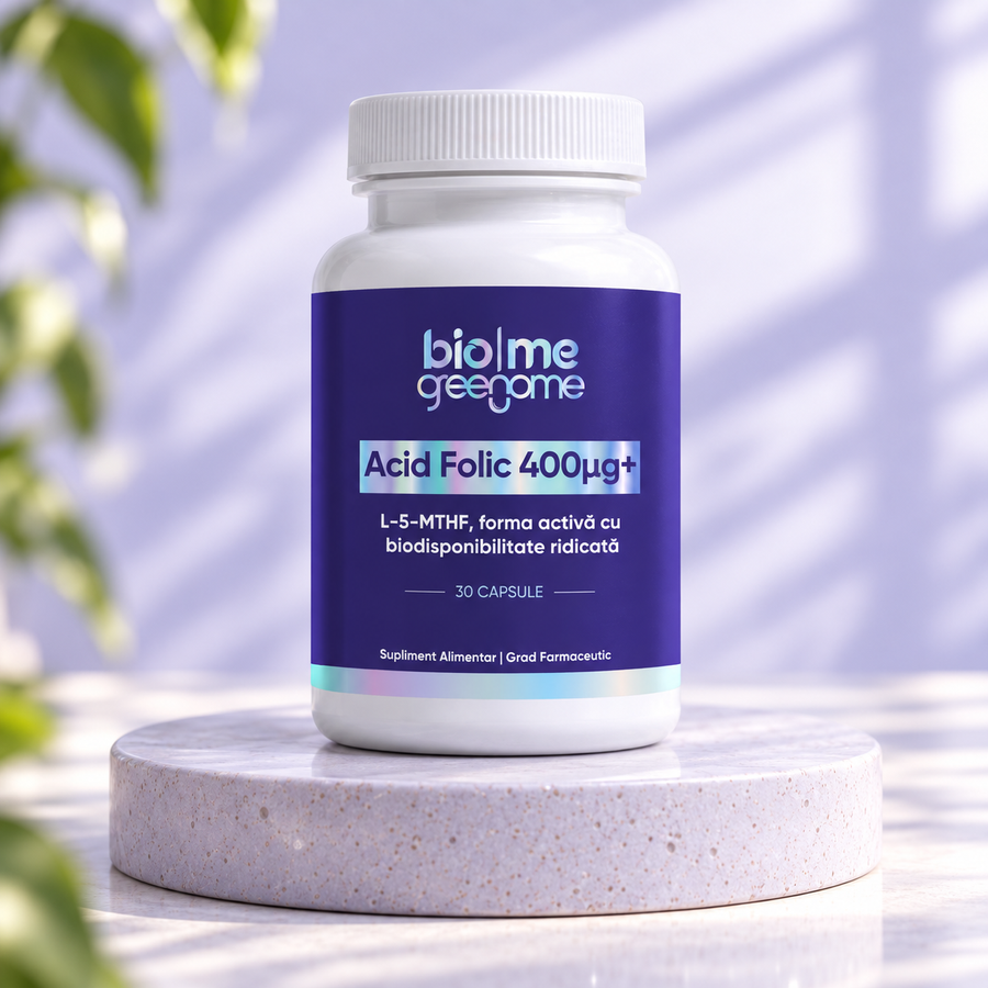 Acid folic (5-MTHF) 400mcg+, 30 capsule