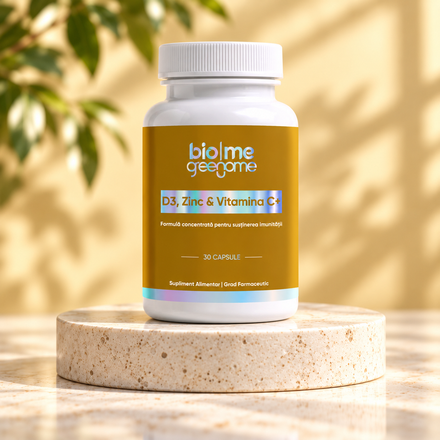 D3, Zinc & Vitamina C+, 30 capsule