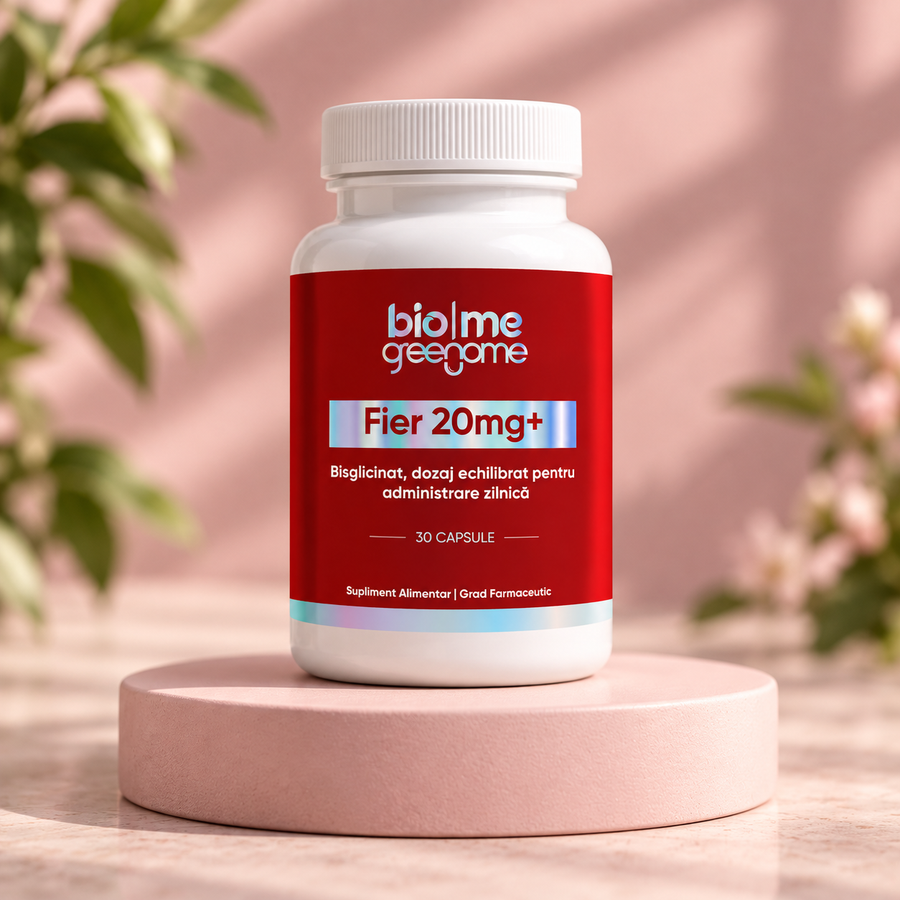 Fier (bisglicinat) 20mg+, 30 capsule