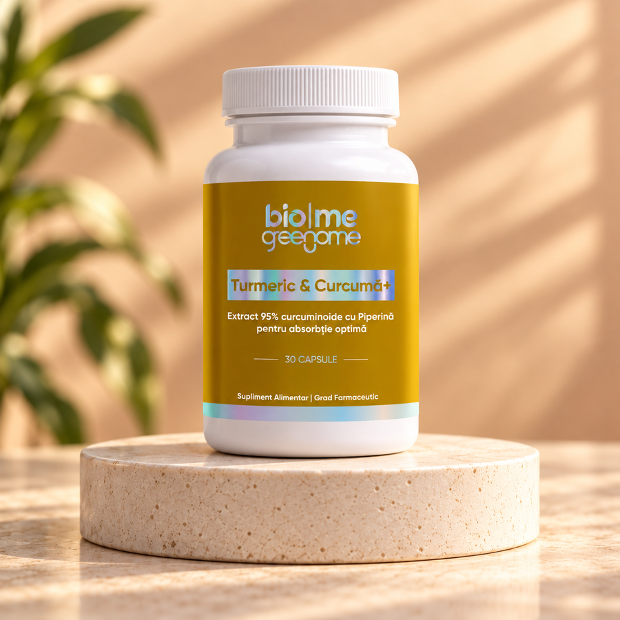 Turmeric & Curcumă+, 30 capsule