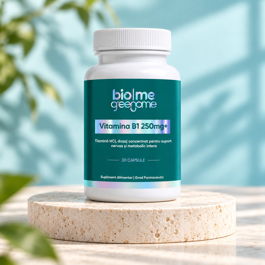 Vitamina B1 (Tiamină HCl) 250mg+, 30 capsule