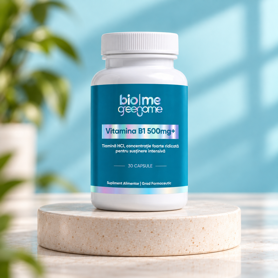 Vitamina B1 (Tiamină HCl) 500mg+, 30 capsule