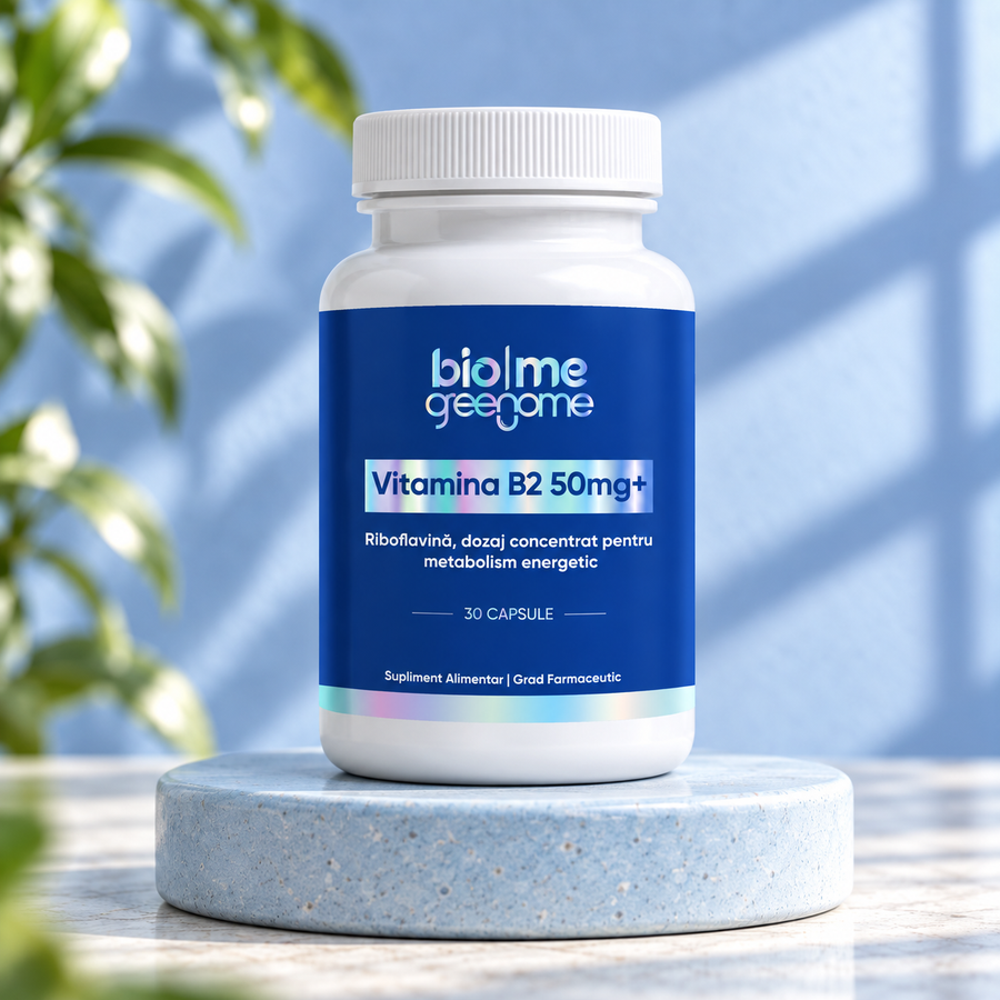 Vitamina B2 (riboflavină) 50mg+, 30 capsule