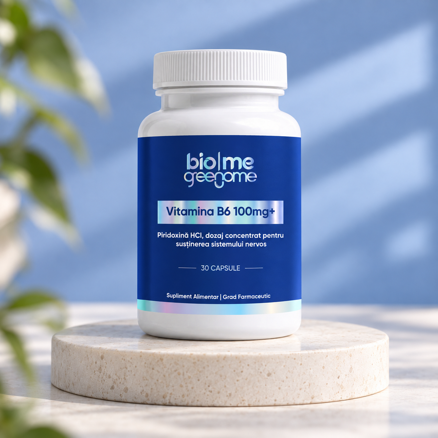Vitamina B6 (HCl Piridoxina) 100mg+, 30 capsule