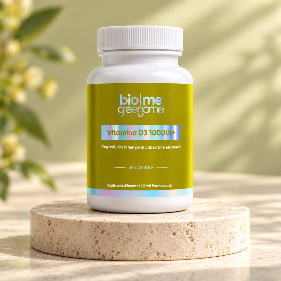 Vitamina D3 (lichen) 1000UI+, 30 capsule