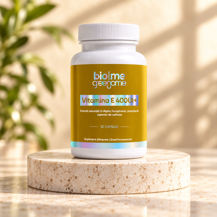 Vitamina E (naturală) 400UI+, 30 capsule