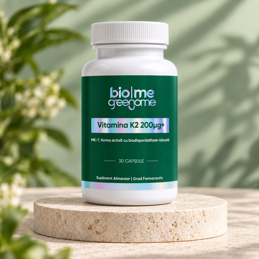 Vitamina K2 (MK-7) 200mcg+, 30 capsule